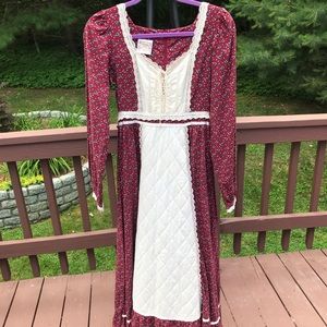 Gunne Sax Quilted Maxi Rare